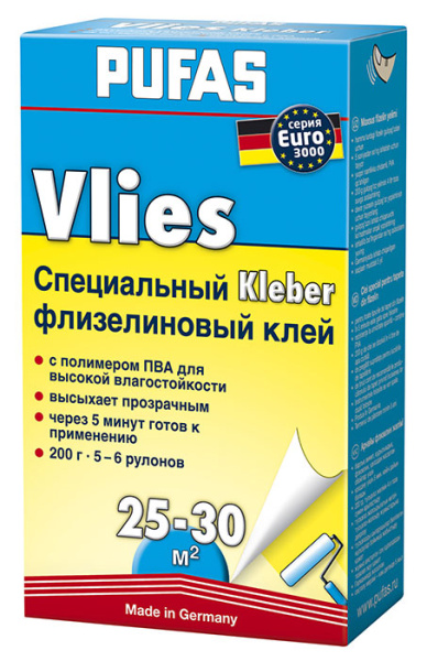 EURO 3000 Флизелиновый клей специальный